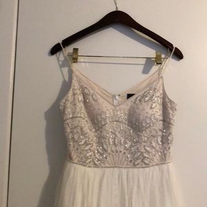 *ANTHROPOLOGIE* wedding dress.